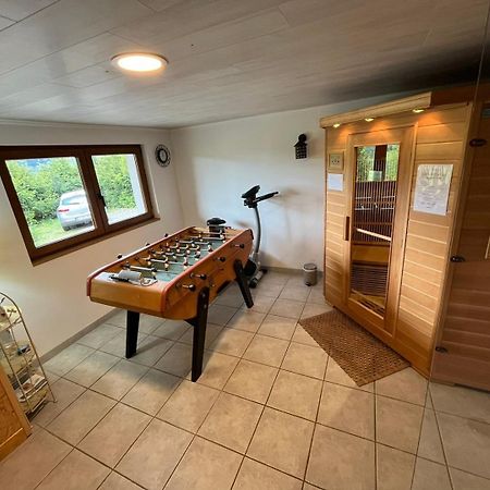 Chalet Bois Vue Panoramique : 2 Logements Et Sauna 뷔쌍 외부 사진