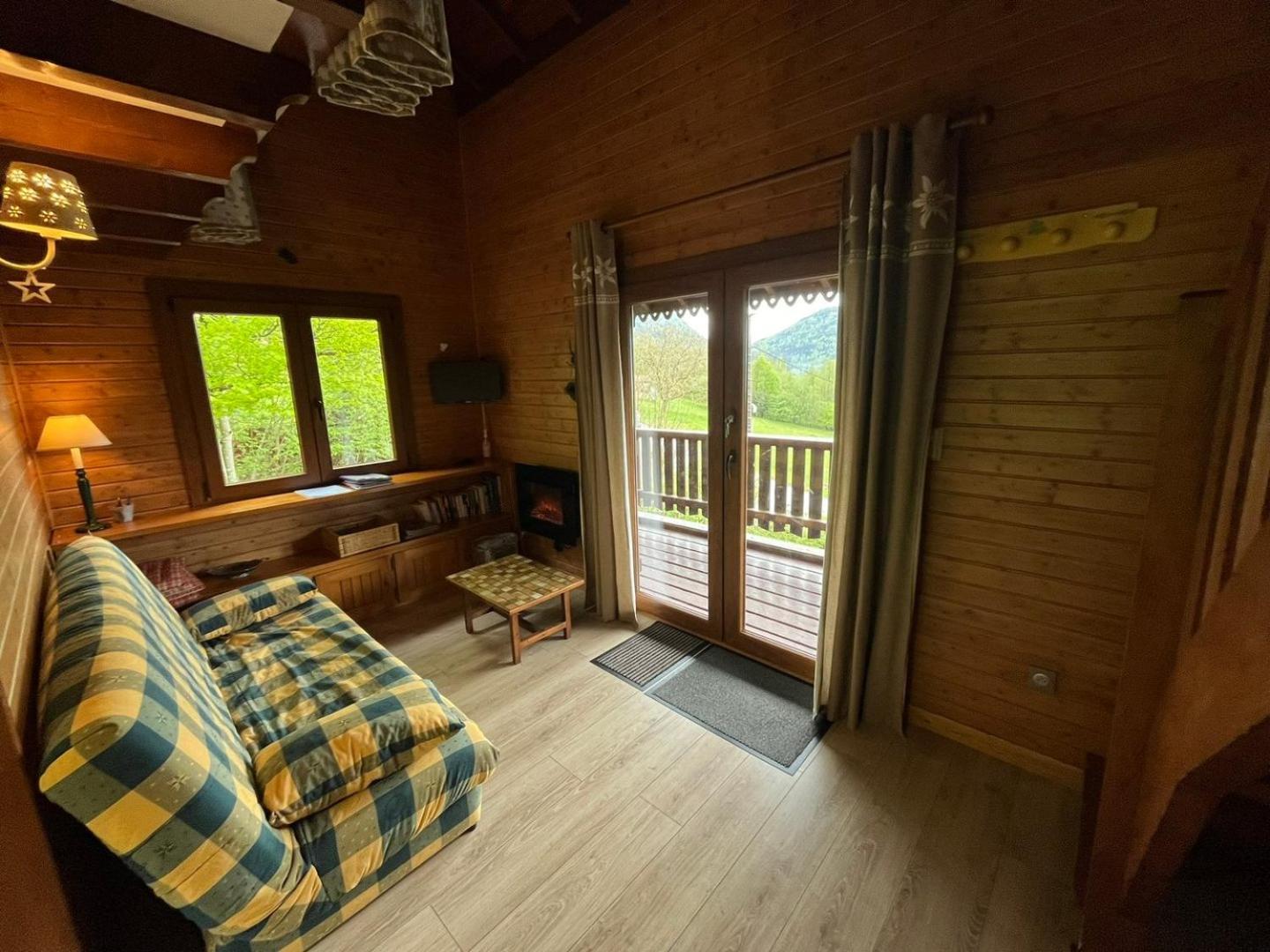 Chalet Bois Vue Panoramique : 2 Logements Et Sauna 뷔쌍 외부 사진