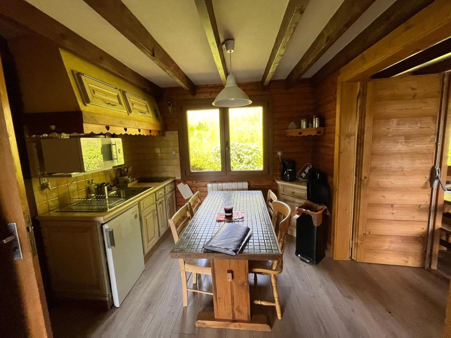Chalet Bois Vue Panoramique : 2 Logements Et Sauna 뷔쌍 외부 사진