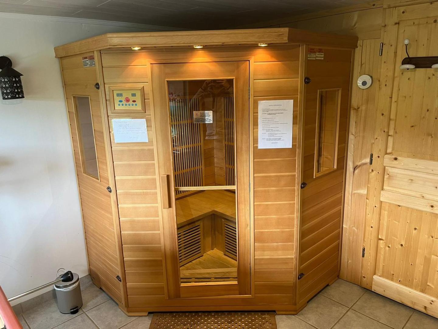 Chalet Bois Vue Panoramique : 2 Logements Et Sauna 뷔쌍 외부 사진
