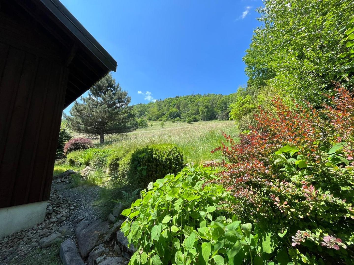 Chalet Bois Vue Panoramique : 2 Logements Et Sauna 뷔쌍 외부 사진