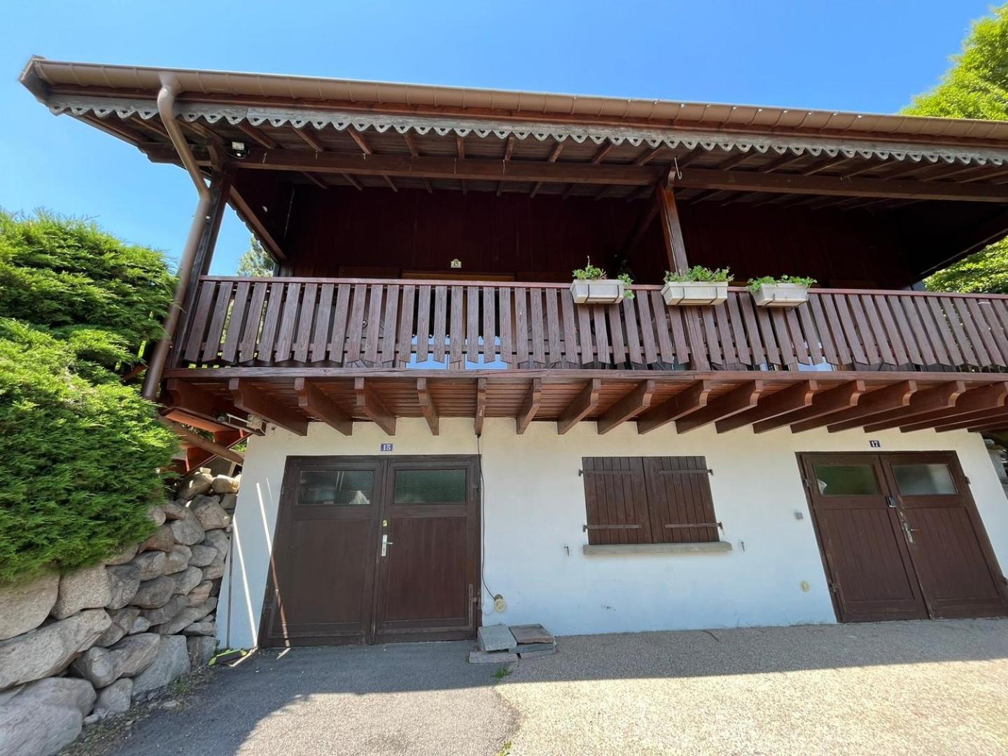 Chalet Bois Vue Panoramique : 2 Logements Et Sauna 뷔쌍 외부 사진