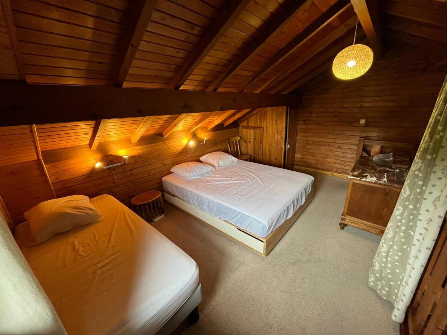 Chalet Bois Vue Panoramique : 2 Logements Et Sauna 뷔쌍 외부 사진