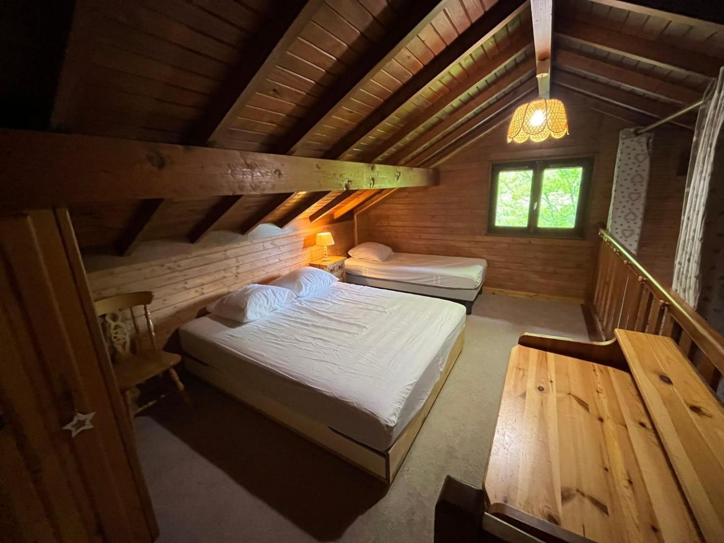 Chalet Bois Vue Panoramique : 2 Logements Et Sauna 뷔쌍 외부 사진