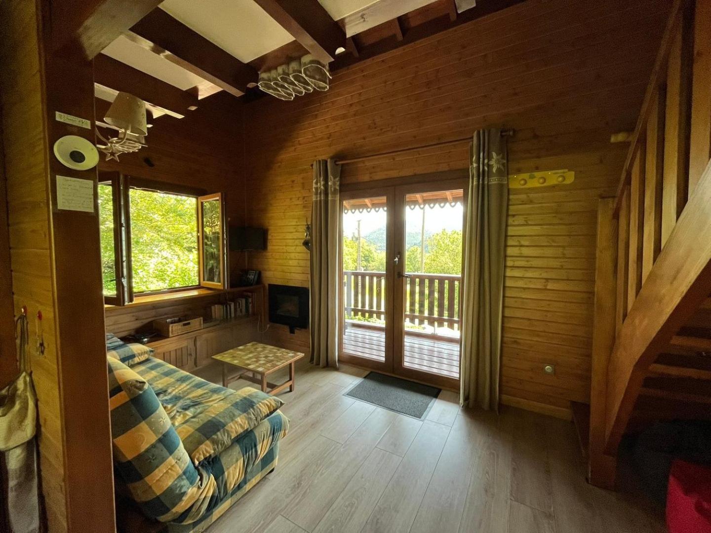 Chalet Bois Vue Panoramique : 2 Logements Et Sauna 뷔쌍 외부 사진