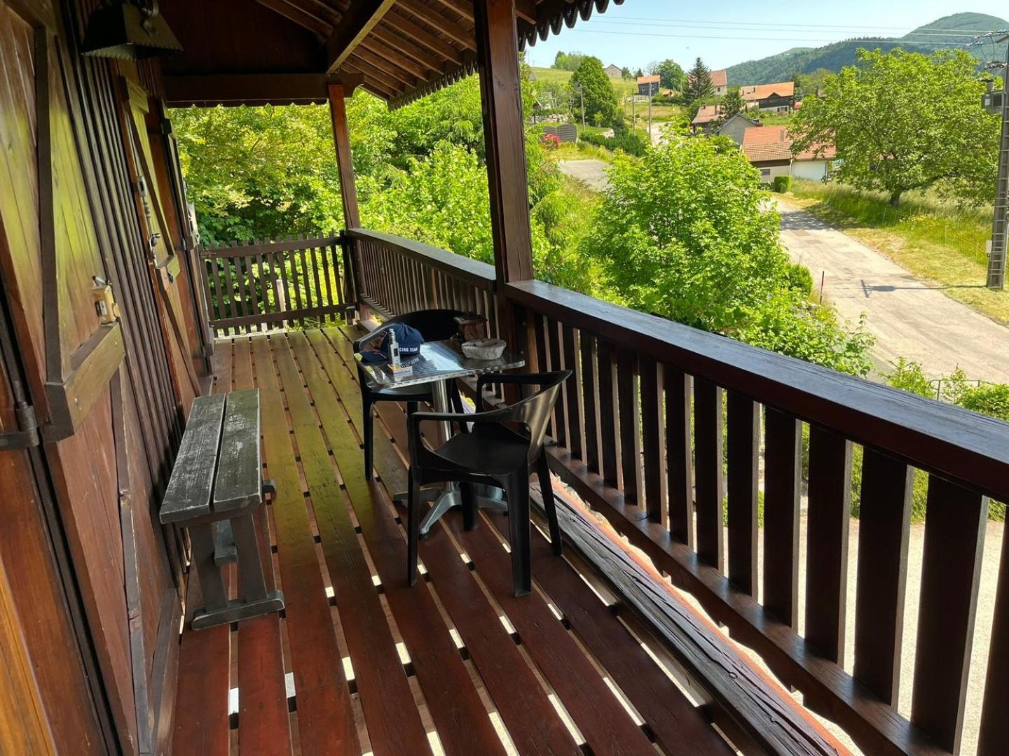 Chalet Bois Vue Panoramique : 2 Logements Et Sauna 뷔쌍 외부 사진